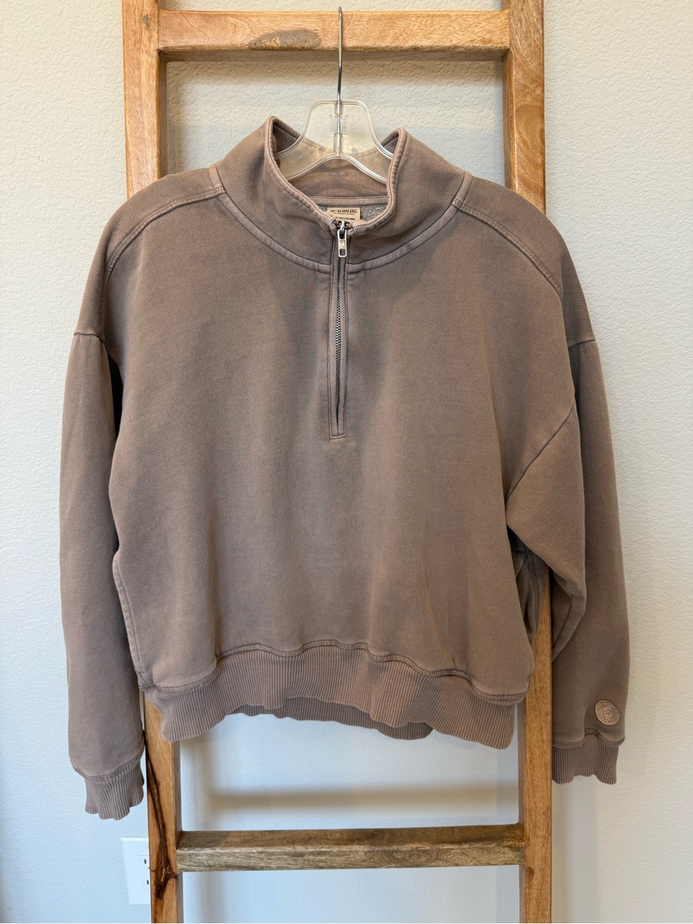 Victoria’s Secret Pink Women's Half-Zip Pullover Sweatshirt